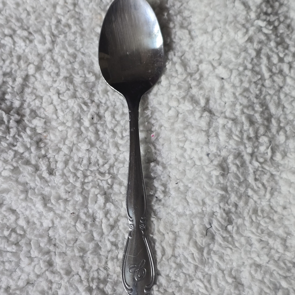 Elegant Silver Spoon Custom Craft Stainless